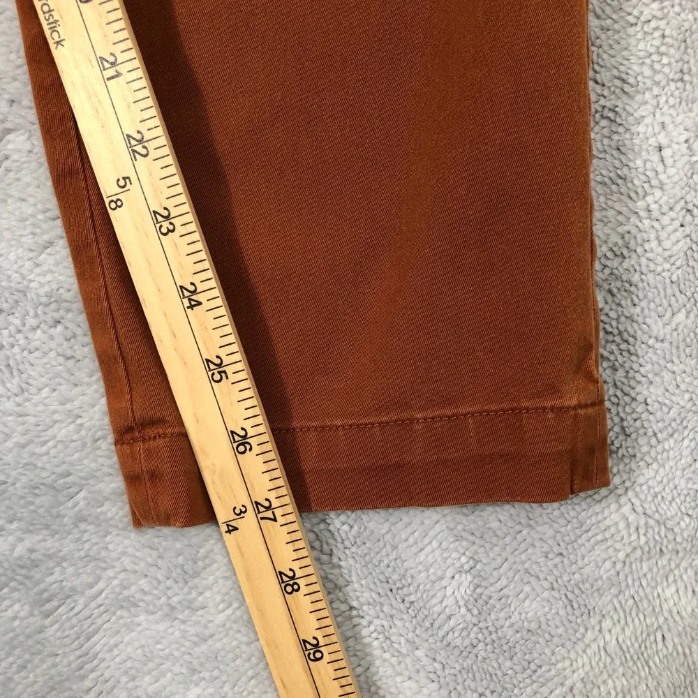 Banana Republic Pants Mens 36x30 Orange Mason Athletic Tapered Fit Chino (36x27)